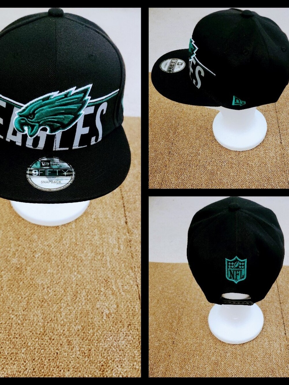 PHILADELPHIA EAGLES NFL FOOTBALL SNAPBACK HAT.